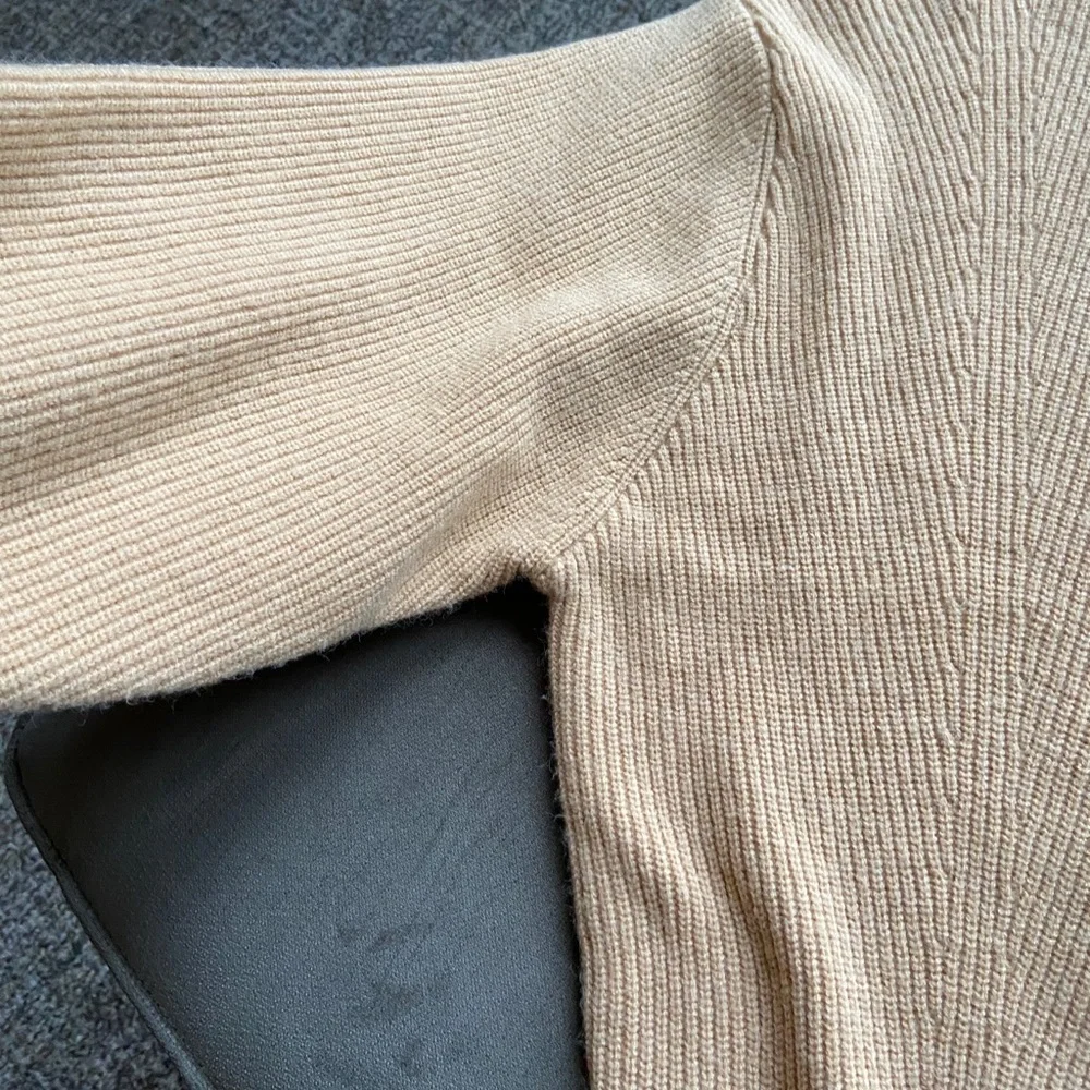 All in Favor Ribbed Crew Neck Sweater